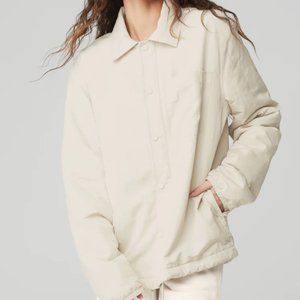 Alo Legend Jacket, Bone, Size XS